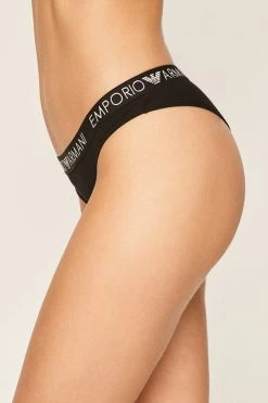 Emporio Armani Underwear Γυναικεία Σλιπ Emporio Armani - Βραζιλιάνικο στρίνγκ (2-pack) μαύρο -Emporio Armani Underwear Κατάστημα unnamed file 954